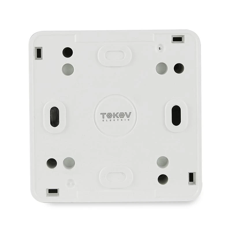 Кнопка звонка ОП Nix 10А IP54 250В бел. TOKOV ELECTRIC TKE-NX-DB-C01-IP54 3
