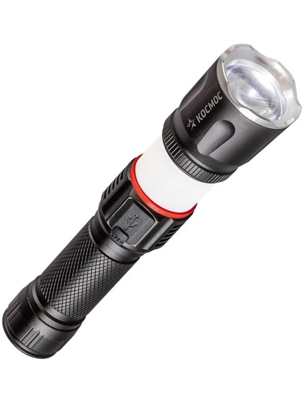 Фонарь ручной аккум. 4Вт T6LED/Li-ion18650 1200мА.ч алюм. КОСМОС (KOC811Lit) 4