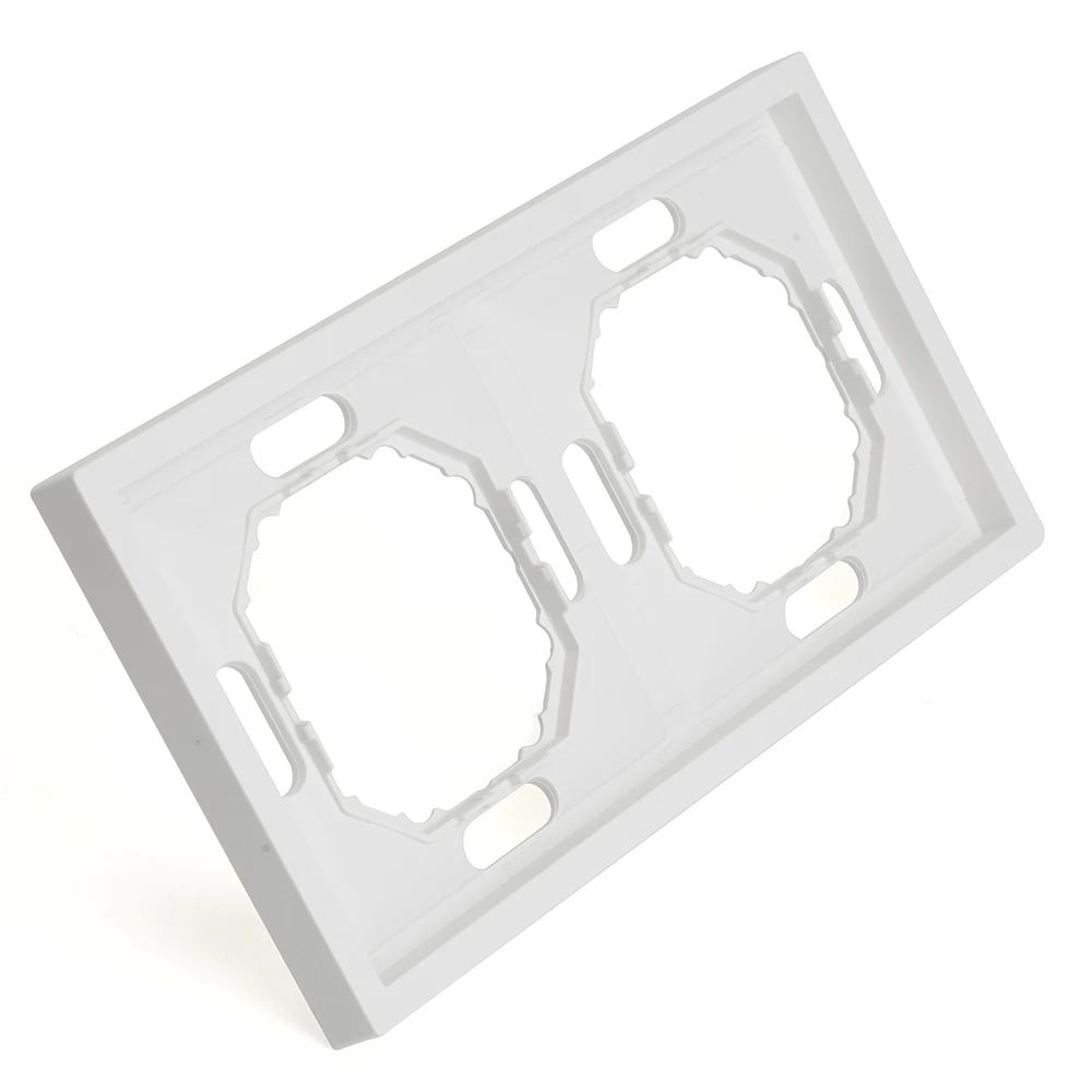 Рамка STEKKER, PFR00-5002-01 2-местная, серия Эмили, белый фарфор, soft touch 49885 1