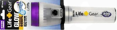 Фонарь 2 Leds сиреневый 3*AA, TL023 12953