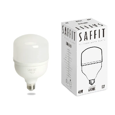 Лампа светодиодная SAFFIT SBHP1040 E27 40W 230V 6400K 55093