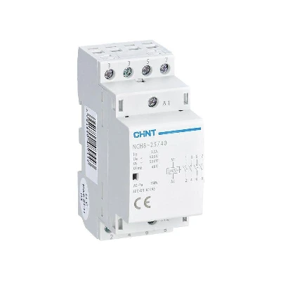 Контактор модульный NCH8-25/40 25А 4НО AC 220/230В 50Гц (R) CHINT 256089