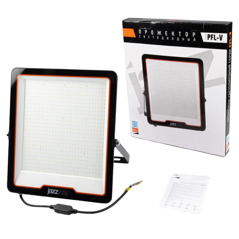 Прожектор светодиодный PFL-V 500Вт IP65 6500К СДО черн. Pro+ JazzWay 5064089 7