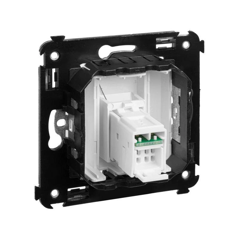 Розетка компьютерная 1-м СП Avanti "Белое облако" RJ45 кат.5E DKC 4400463 3