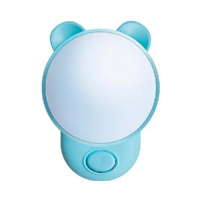Светильник ночник Feron FN1171 1.2W 220V, синий 52060