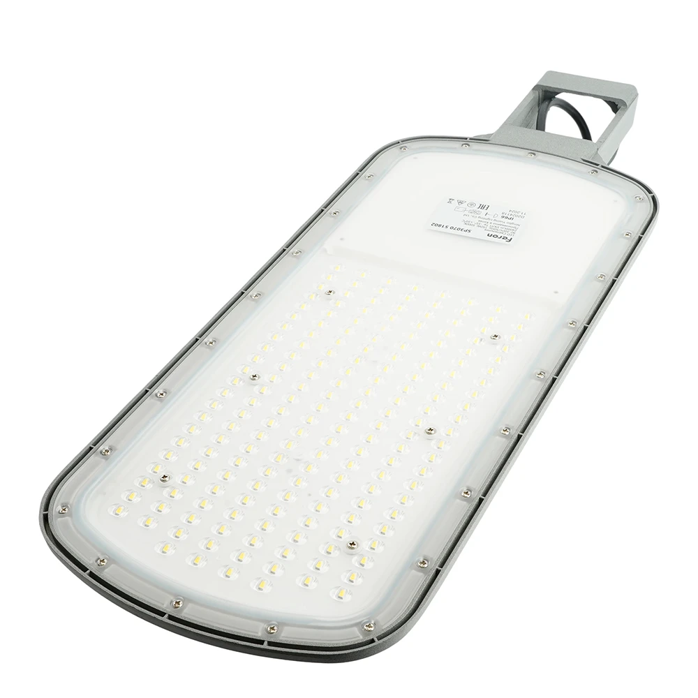 Светодиодный уличный консольный светильник Feron SP3070 150W 5000K AC90-300V, серый 51802 5