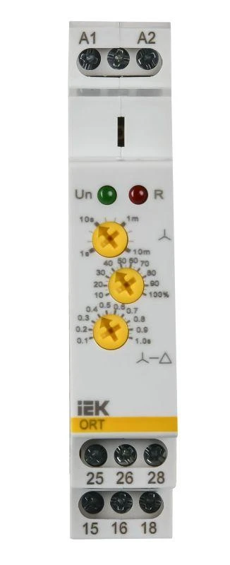 Реле пуска звезда-треугольник ORT 400В AC IEK ORT-ST-AC400V 1