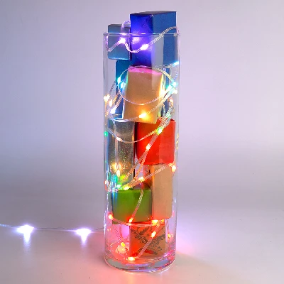 Гирлянда линейная Feron CL593 Smart, 10м USB  + Пульт ДУ RGB, прозрачный шнур 51463