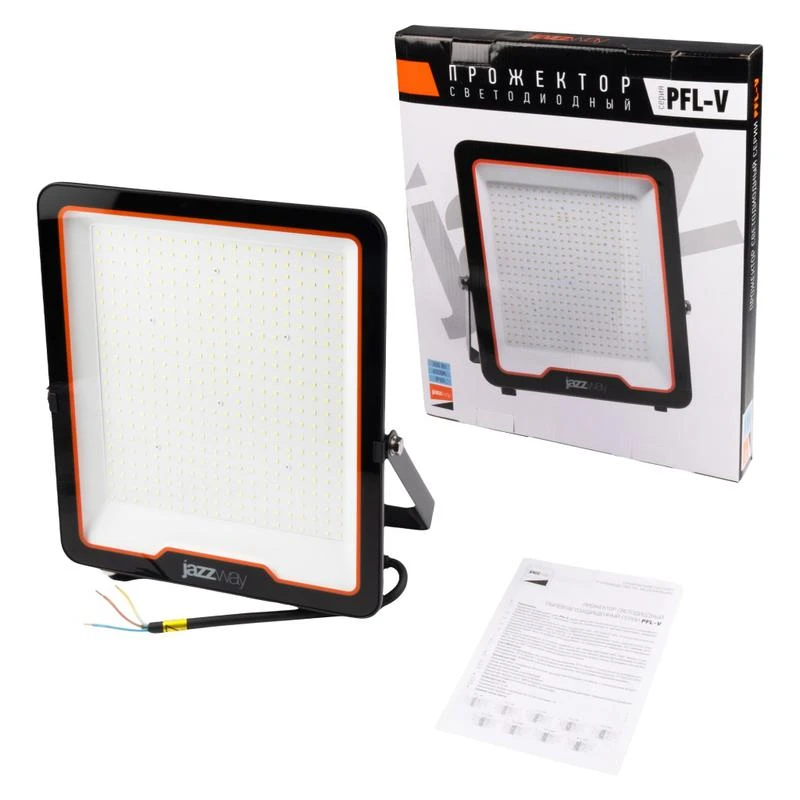 Прожектор светодиодный PFL-V 300Вт 6500К IP65 ДО JazzWay 5045019 7