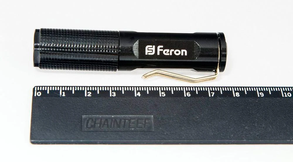 Фонарь 0.5Wx1LED, чёрный, TL037 12933 2