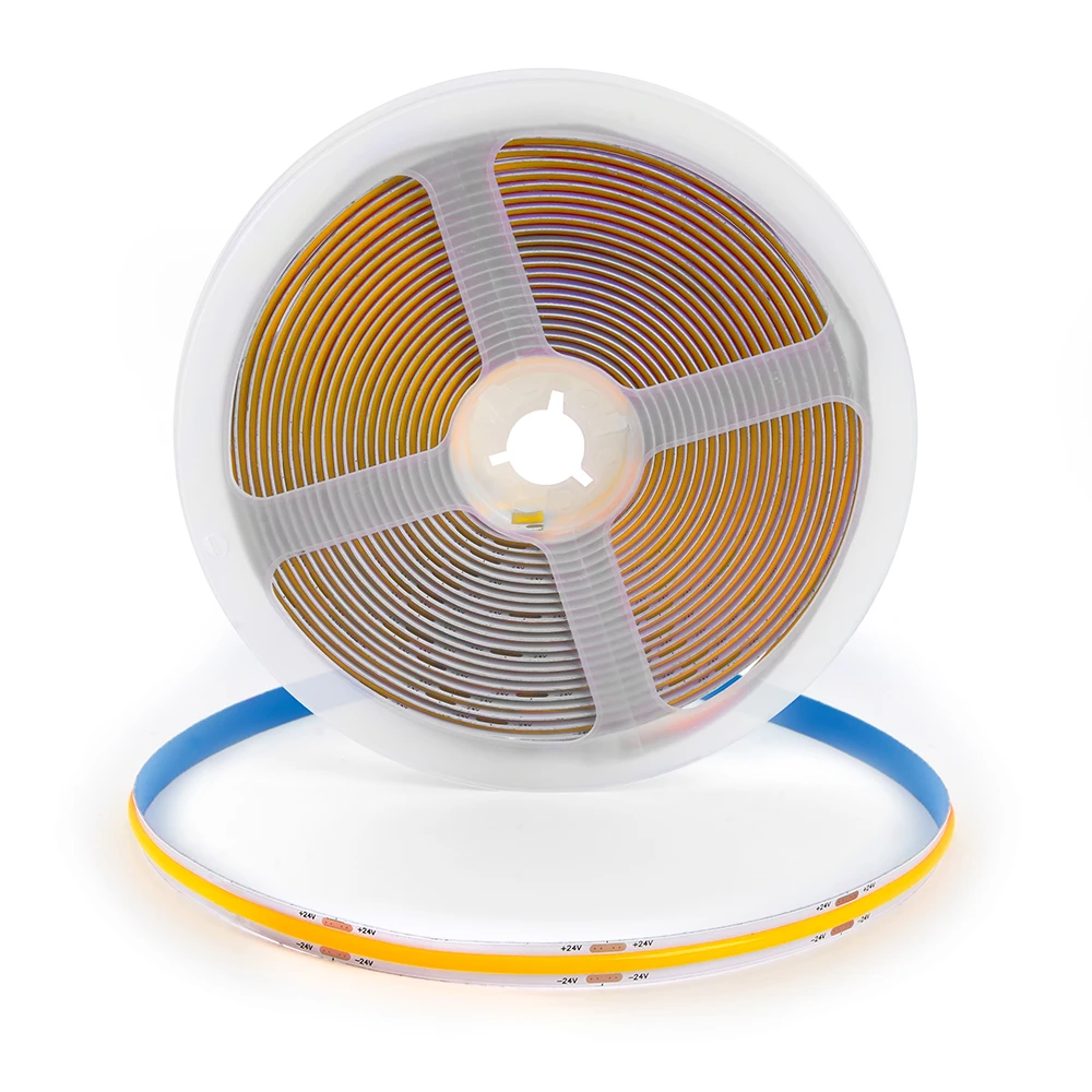 Светодиодная COB лента Feron LS530, 480SMD(2110)/м 12Вт/м 24V 5000*10*1.8мм 4000К IP20 48271 5