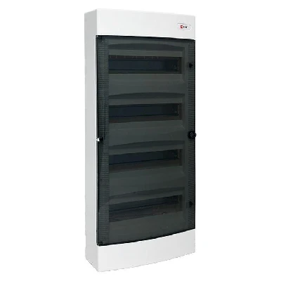 Щит распределительный навесной Unix 4х12мод. IP41 прозр. дверь PROxima EKF ux-4x12-n
