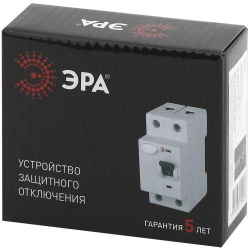 Выключатель дифференциального тока (УЗО) 1P+N 25А 30мА ВД1-63 Pro NO-902-24 ЭРА Б0031714 1