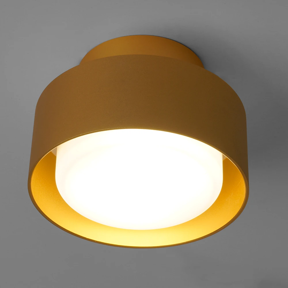 Светильник потолочный Feron HL367 Barrel AURA 12W, 230V, GX53, золото IP44 48408 2