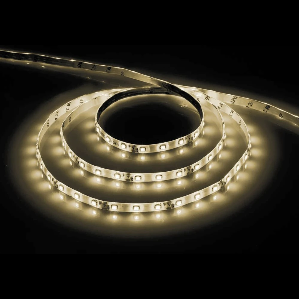 Светодиодная LED лента Feron LS604, 60SMD(2835)/m 4.8W/m 12V IP65 5m, 3000К 27640 3