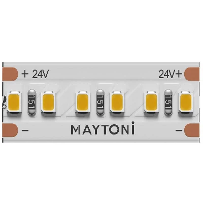 Лента светодиодная 24В 2216 8Вт/м 3000К IP20 (уп.5м) Maytoni 201061