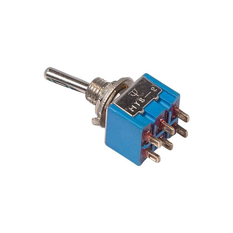 Тумблер 250В 3А (6c) ON-ON 2п Micro (MTS-202) блист. Rexant 06-0323-A 3