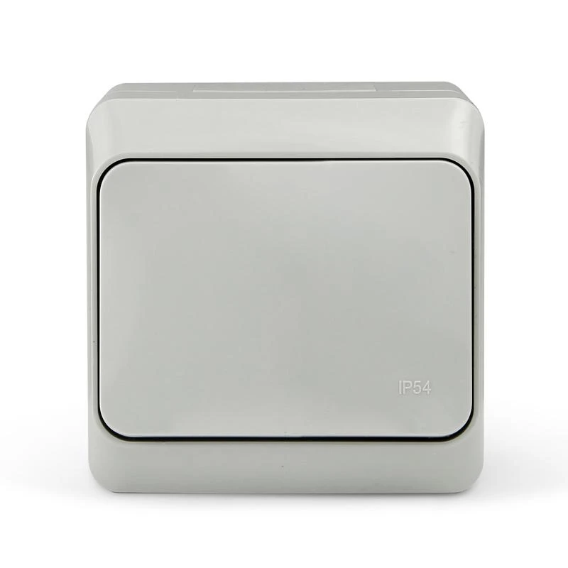 Переключатель 1-кл. ОП Nix 10A IP54 250В сер. TOKOV ELECTRIC TKE-NX-P1-C06-IP54 1