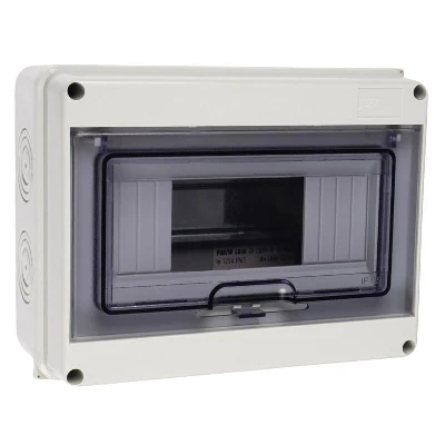 Бокс модульный накладной PDB/W 4008 GR (ЩРН-ПГ- 8) IP65 пластик. JazzWay 5072060