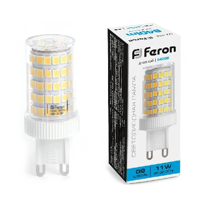 Лампа светодиодная Feron LB-435 G9 11W 175-265V 6400K 38151