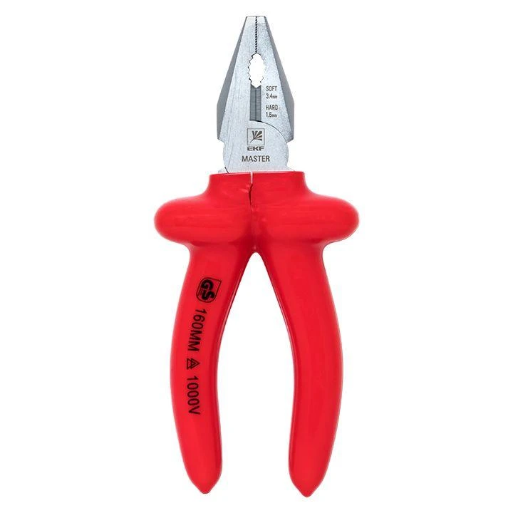 Пассатижи 160мм Master 1000В Basic EKF pas-160-mas-in 3
