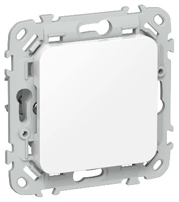 Заглушка СП FLITE ЗГ-ФлБ с суппортом механизм бел. IEK FI-PL10-K01