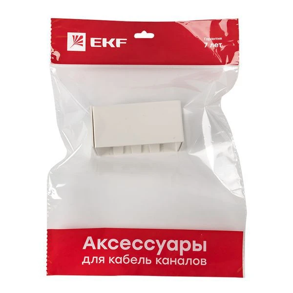 Соединитель 100х60 бел. Plast PROxima (уп.2шт) EKF conw-100-60x2 6