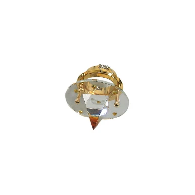 Светильник потолочный, MR16 G5.3 с прозрачным стеклом, хром, DL4162 17185