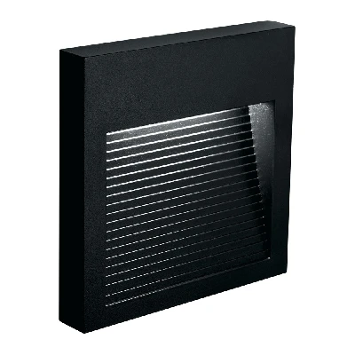 Светодиодный светильник Feron DH204 накладной 5W 4000K, IP65, черный 41163