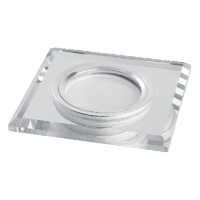 Светильник встраиваемый с белой LED подсветкой Feron CD8150 потолочный MR16 G5.3 белый 41910