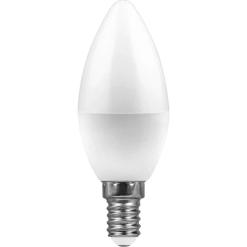 Лампа светодиодная Feron LB-570 Свеча E14 9W 175-265V 4000K 25799 1