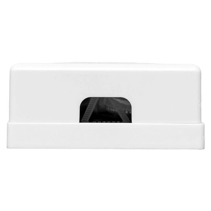 Розетка настенная TERACOM кат.5E неэкранированная 2 порта RJ-45 Dual IDC бел. EKF TRC-WBOX-2RJ45-5EUTP-WH 5