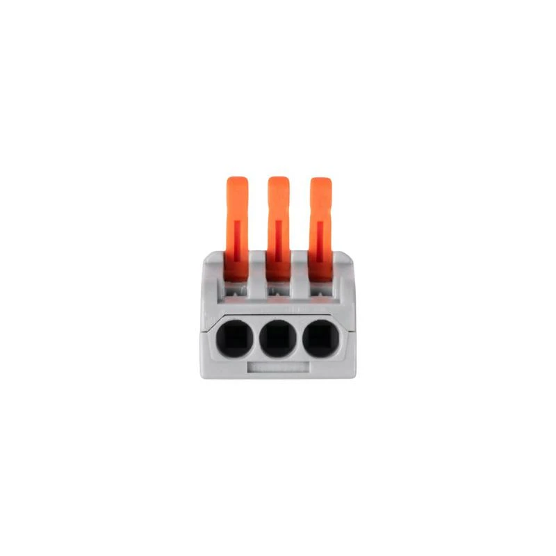 Клемма монтажная СМК PTC-3P 4233 BL/3 450В 32А 0.08-2.5(4.0)кв.мм JazzWay 5073708 5