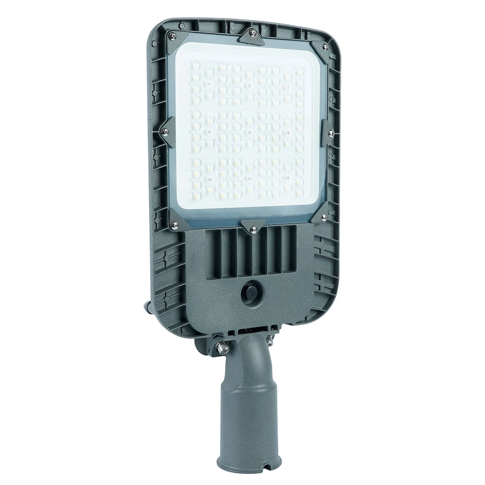 Светодиодный уличный консольный светильник Feron серии TR 100W 5000K AC90-300V, СЕРЫЙ 53025 1