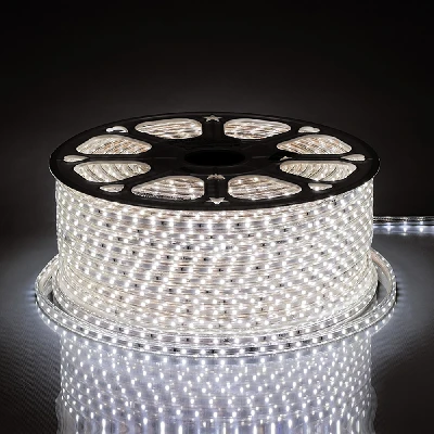 Cветодиодная LED лента Feron LS704, 60SMD(2835)/м 4.4Вт/м 100м 220V 4000K IP65 48291