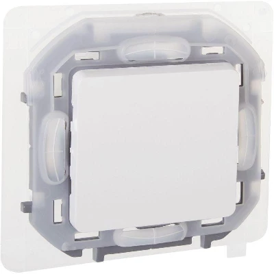Переключатель 1-кл. Inspiria 10А IP44 250В 10AX механизм бел. IEK 673670