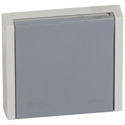 Розетка 1-м СП Plexo 20А IP44 400В 3P+E сер. Leg 055706