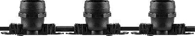 Гирлянда Feron CL50-50 Белт-лайт 230V черный IP65 50м 29881