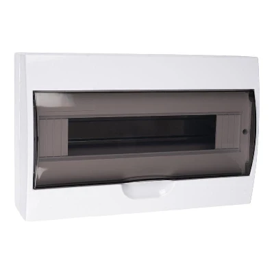 Бокс модульный накладной PDB/W 1015 WH (ЩРН-П-15) IP41 пластик. JazzWay 5071711
