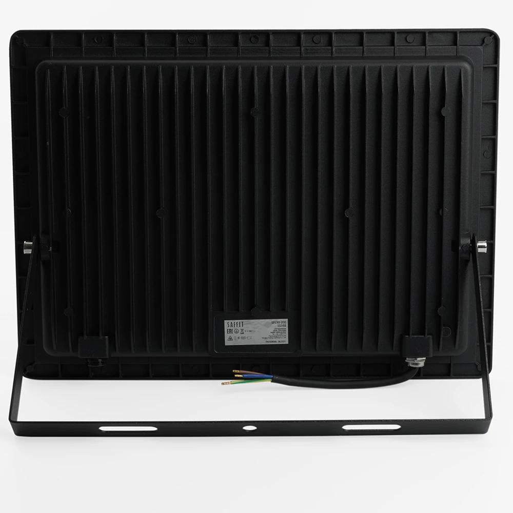 Светодиодный прожектор SAFFIT SFL90-200 IP65 200W 6400K черный 55168 3