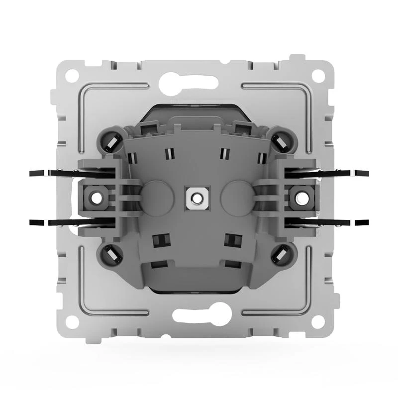 Розетка 1-м СП Pixel 16А IP20 без заземл. механизм алюм. TOKOV ELECTRIC TKE-PX-R1-C03 4
