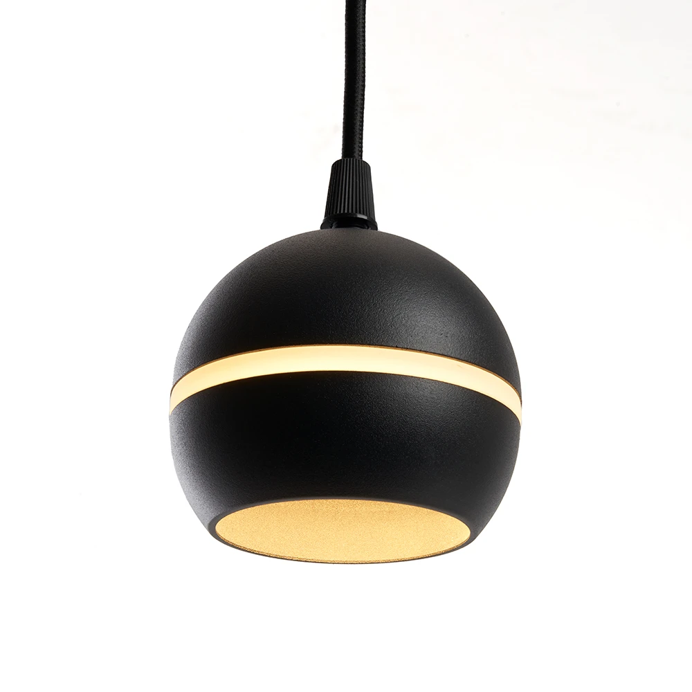 Светильник потолочный Feron HL3568 на подвесе GX53 15W 230V, черный 90*80 48090 6