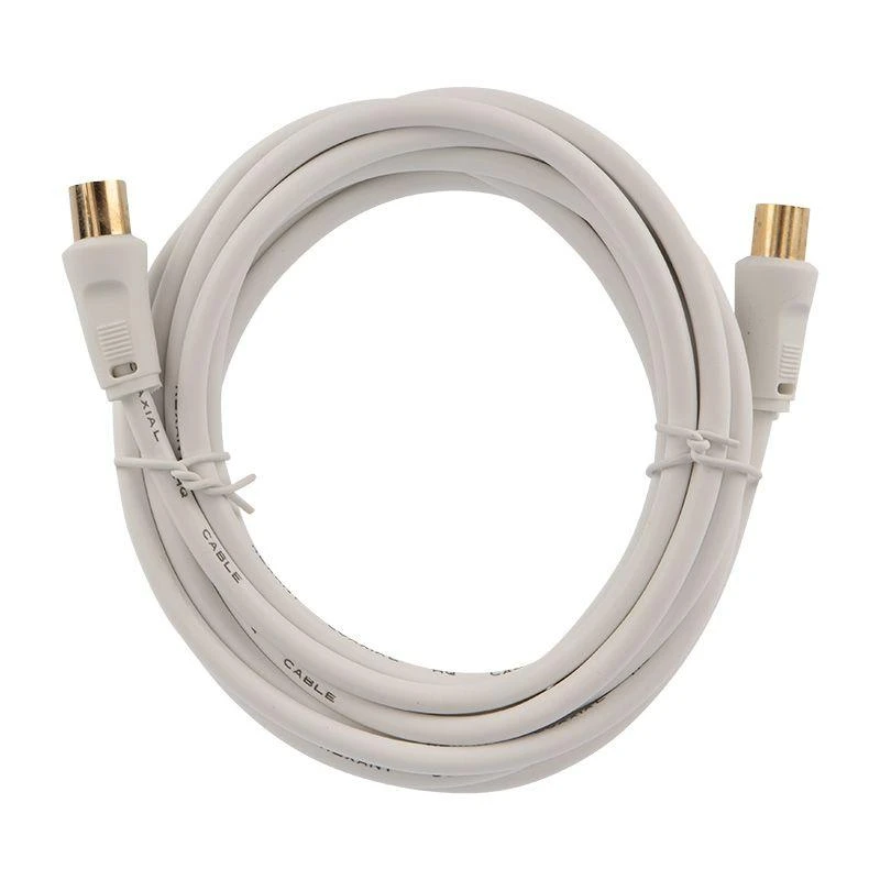 Шнур TV Plug - TV Jack 3м бел. Rexant 18-0004 3