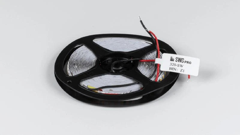 Лента светодиодная ПРО 2835 168LED/м 17.3Вт/м нейтр. бел. 24В IP20 (уп.5м) SWG PRO 00-00005268 2