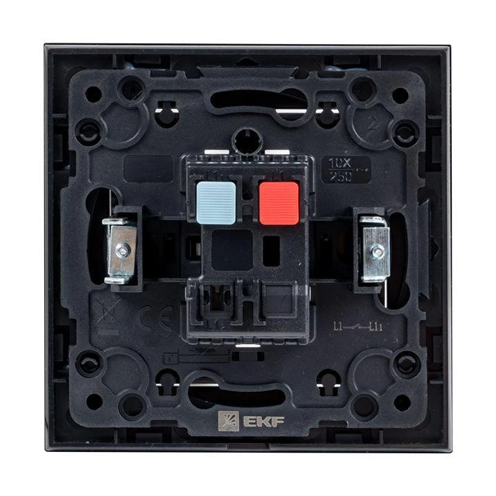 Выключатель 1-кл. Стокгольм 10А механизм черн. PROxima EKF EZV10-021-10 1
