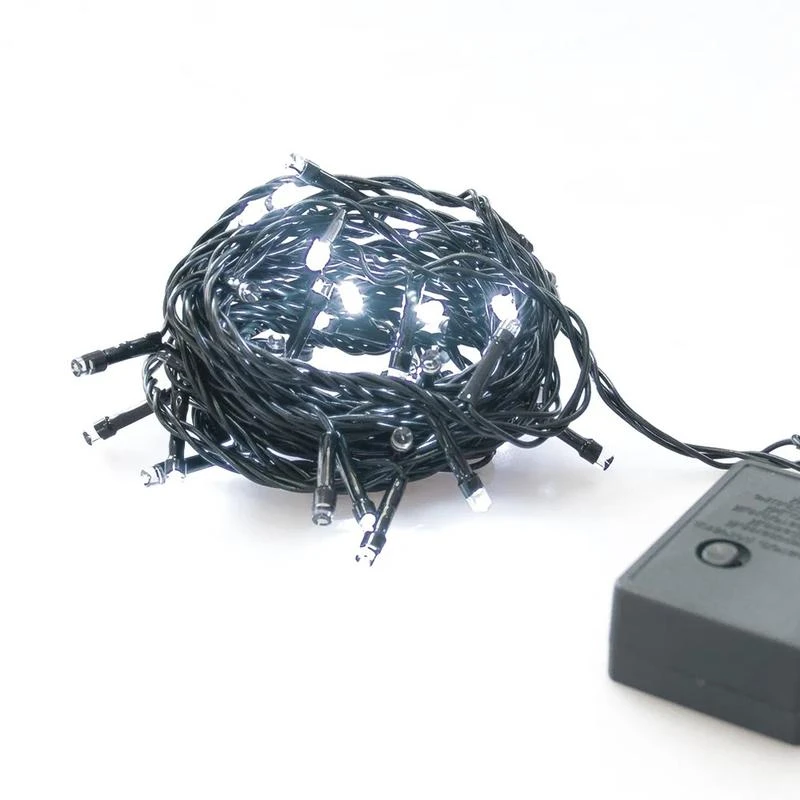 Гирлянда ILD120C-GW 120LED 12м 8 реж. бел. SHlights 4690601041883 7