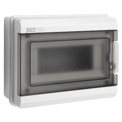 Бокс модульный накладной PDB/W 3008 GR (ЩРН-ПГ- 8) IP65 пластик. Pro JazzWay 5071988 0