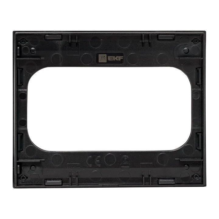 Рамка для розетки 2-м Стокгольм черн. PROxima EKF EYM-G-303-30 5