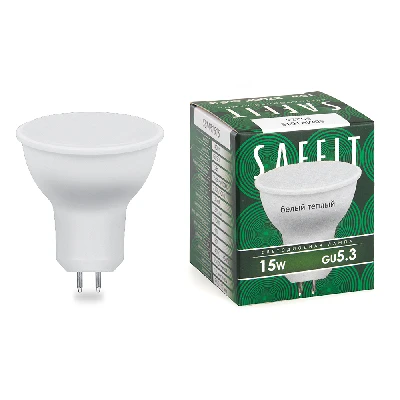 Лампа светодиодная SAFFIT SBMR1615 MR16 GU5.3 15W 230V 2700K 55224