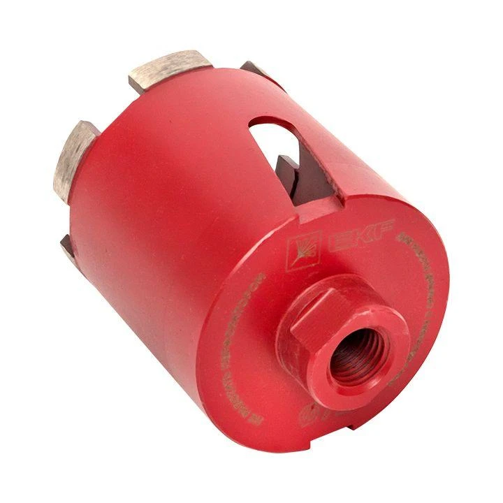 Коронка алмазная для дрелей с микроударом DCH-72MH Micro Hit Laser M16 Professional EKF dch-72-mh-m16 3